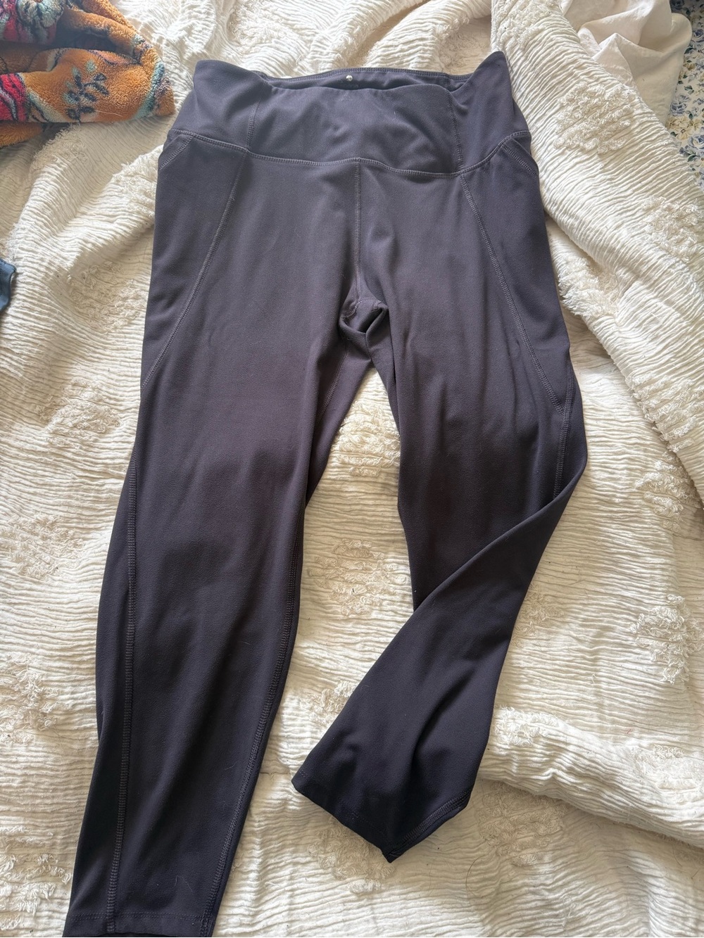 High-Rise greyish purple Women's Active Leggings